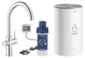 GROHE Red Duo, Standard, Chrom, Hebelgriffe, Einzelbild, Typ C, Keramik