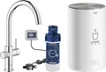 GROHE Spültischmischer Red Dou C-Auslauf chrom