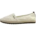 Tom Tailor Damen Espadrilles flacher Slipper cream EUR 39 - Weiß - 39