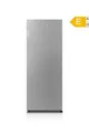 Kühlschrank 242l Standgerät Grau Inox LED Glasablagen B55cm H143cm E