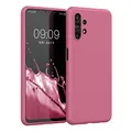 kwmobile Handyhülle für Samsung Galaxy A13 4G Hülle - TPU Case - Kabelloses Laden - Schutzhülle Cover in Dark Rose