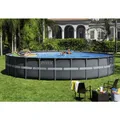 INTEX Rundpool "Ultra Rondo XTR", Rund, BxH: 732x132 cm, dunkelgrau