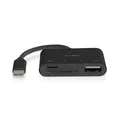 Nedis USB-Hub - 1x USB-C - 1x USB A / 1x USB-C - 4-Port port(s) - USB 2.0 - Stromversorgung über USB - SD & MicroSD