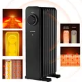 🔥TOP Ölradiator Öl Radiator Heizer Heizkörper Heizlüfter Elektro-Heizung sw