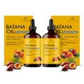 Botanic Hearth Rohes Batana Haaröl -100 % rein & unraffiniert aus Honduras, für kräftigeres & dichter aussehendes Haar -2 × 118ml