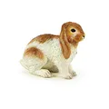Papo - Realistische Widderkaninchen-Figur - 3 Jahre + - Kollektion Leben auf dem Bauernhof - Lernspiel Haustiere - Geschenkidee Spielzeug für Mädchen und Jungen