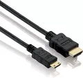 5m Mini HDMI an HDMI 1.4 Kabel HighSpeed 2 Meter für TV LCD LED TFT Tablet PC 3D