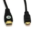 Mini HDMI Kabel 5m mit Ethernet Rückkanal Video Full HD Deep Color