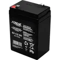 Gel Akku Batterie 6V 4Ah 4 Ah Gelakku Ersatzakku Battery Wartungsfrei
