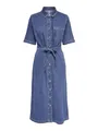 ONLY Female Jeanskleid ONLLANA Langes Kleid