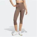 adidas Performance Trainingstights TECHFIT CAPRI LEGGINGS braun M