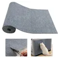 Kratzmatte für Katzen, 40x200 cm, Selbstklebende Kratzmatte aus Polyester, Wiederverwendbar, Ideal zum Schutz von Möbeln, Wänden und Ecken, Kratzschutz für Katzen, Dunkelgrau