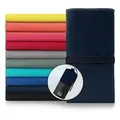 Blumtal Sporthandtuch, Dunkelblau, Textil, Rechteckig, 120x60 cm, Reach, Badtextilien, Handtücher