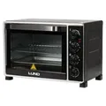 Elektrobackofen 38 Liter 2000W mit Umluft, Drehspieß, Timer und 230°C, 52x35,5x36 cm