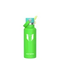 Super Sparrow Trinkflasche Edelstahl - Ultraleicht Thermobecher - 500ml - Standardmund Stroh-Deckel - BPA-Frei Thermoskanne, Thermosflasche für Sport, Travel, Schule, Outdoor
