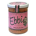 Wildlachs mit Bio- Hanföl 2 x 400g Glas (insg. 800g) Ebbi Hundefutter mit Wildlachs, Hähnchenmägen, Reis, Fenchel, Brokkoli