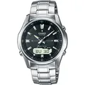Casio Funk LCW-M100DSE-1AER LCW-M100DSE-1AER Silber Schwarz Herren Funkuhr - Silber