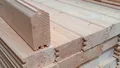 NORDIKA Blockbohlen KIRA Kiefer 69x146mm, Länge 4,80m, Doppel-Nut-Feder, Sort. B+
