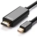 Ugreen Mini DisplayPort auf HDMI Kabel 4K, 1,5 m - Schwarz
