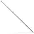 relaxdays Duschstange Teleskopstange aus Edelstahl, 110 - 200 cm grau|silberfarben 200 cm