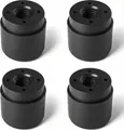 SOTECH 4er Set Möbelfüße HOTEL | rund | schwarz | höhenverstellbar 44 - 54 mm