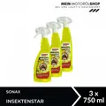 Sonax InsektenStar Insektenentferner Auto Reiniger Autopflege 3x750 ML