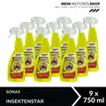Sonax InsektenStar Insektenentferner Auto Reiniger Autopflege 9x750 ML