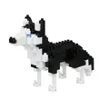 nanoblock NBC264 Dogs Siberian Husky, Multi (US IMPORT)