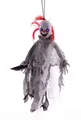 Hänge Clown mit Messer (Bewegung, Licht & Sound) Halloween Deko Dekoration