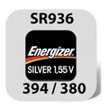 1 x Energizer 394 380 Uhrenbatterien 1,55 V SR936 SR45 LR936 64mAh Knopfzelle