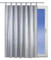 WENKO Energiespar Thermo Vorhang 130x200 cm Blickdicht Kräuselband Tür Fenster