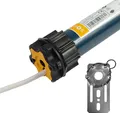 Somfy Oximo 50 io 20/17 Funk Rollladenmotor inkl. SW60 Adapter Flansch-Antriebslager (9703948)