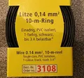 Brawa 3108 Litze 0,14mm² 10m Ring schwarz