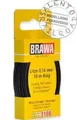 BRAWA 3108 Elektrisches Kabel Spule 10 Meter 0,14 mm Schwarz