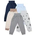 TupTam Pumphose Baby 5er Pack Unisex - Bequeme Baby Hose für Jungen und Mädchen aus Oeko-Tex Baumwolle, Farbe: Junge 7, Größe: 68