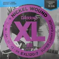 D'Addario XL-Serie - Saiten für 7-saitige E-Gitarre, EXL110-7 oder EXL120-7