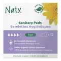 Damenbinden - super 12 Stück | NATY AB