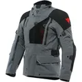 Dainese Hekla Absoluteshell Pro 20K D-Dry Motorrad Textiljacke, schwarz-grau, Größe 44 für Männer