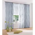 OTTO home Gardine Dimona (2 St), Kräuselband, transparent, Voile, 2er-Set, transparent, Voile, Polyester grau|silberfarben 140 cm x 245 cm