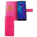Huawei Y6 (2019) Handyhülle Bookcover Rosa