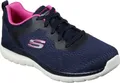 Skechers Bountiful - Quick Path - Navy / Hot Pink Polyester Größe: 38 Normal