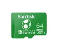 Sandisk microSDXC Extreme, Nintendo licensed Yoshi Edition Speicherkarte (64 GB, 100 MB/s Lesegeschwindigkeit)