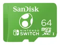 SanDisk microSDXC Extreme "Nintendo licensed Yoshi Edition", 64 GB
