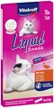 Vitakraft Liquid Snack, Katzen Leckerli, Katzensnack cremig, mit Ente und Beta Glucane, in einzelnen Sachets, verbessert die Immunabwehr (1 Paket mit 6x 15g)