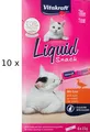 Vitakraft Liquid Snack Ente (€31,67/kg) Schleckie Katzen-Snack cremig 60 x 15 g