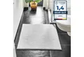 Andiamo Badematte Arezzo, Badvorleger, Badezimmer Teppich, Duschvorleger, Höhe 16 mm, rutschhemmend beschichtet, schnell trocknend, fußbodenheizungsgeeignet, Polyester, rechteckig, Uni Farben, weich & kuschelig, auch in rund & als 2er Set erhältlich