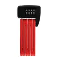 ABUS Faltschloss Bordo LITE 6055 Combo Halterung: ohne Halterung|Länge: 60 cm|Farbe: Rot