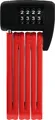 Abus Faltschloss BORDO LITE MINI 6055C/60 red