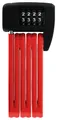 Faltradschloss Abus BORDO™ Lite Mini 6055C/60 rot ohne Halter