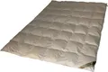 Hofmann Premium Ganzjahres Daunendecke 6x8, 155x220 cm, 100% neue weiße Daunen
